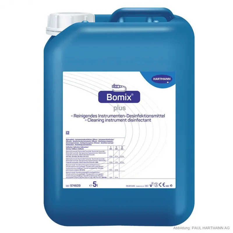 BODE Chemie GmbH & Co. KG Bomix plus 5 Ltr. Instrumentenreiniger + Desinfektion 974609