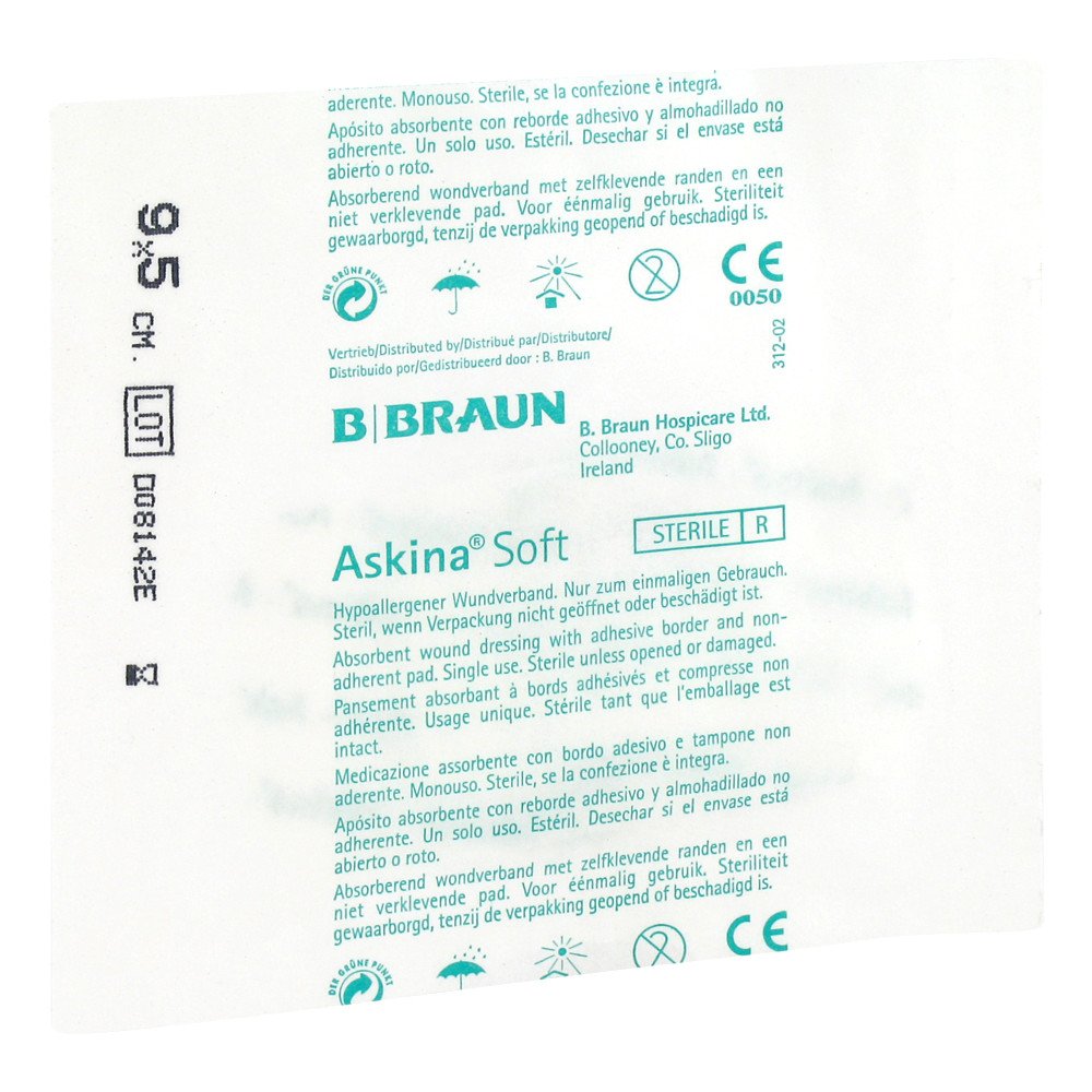 B. Braun Melsungen AG Askina Soft Wundverband 9x5cm steril 06645896