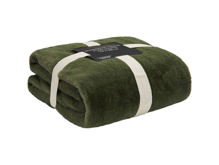 Wohndecke Colette grün Polyester