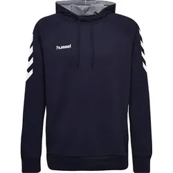 HUMMEL Herren Kapuzensweat GO COTTON, Größe S in Schwarz Schwarz