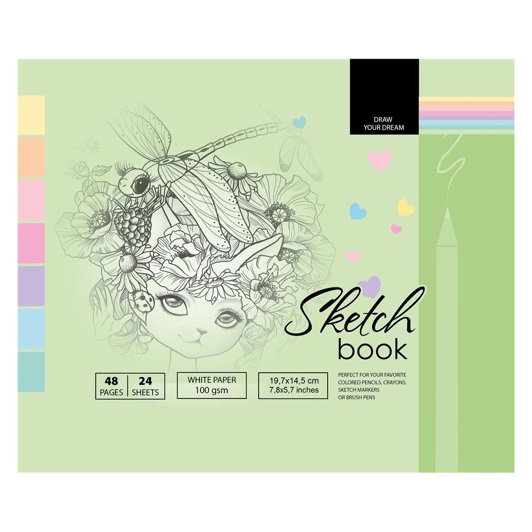 Fresh Skizzenbuch 197x145/48K 100g TW (Blanko) (40961159)