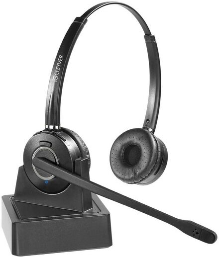 Cleyver HW15 Duo Casque DECT GAP pour téléphone sans fil