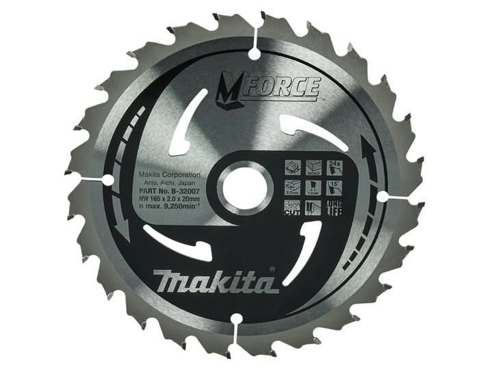 Lames carbure \ Mforce\ \, pour bois\, pour scies circulaires MAKITA