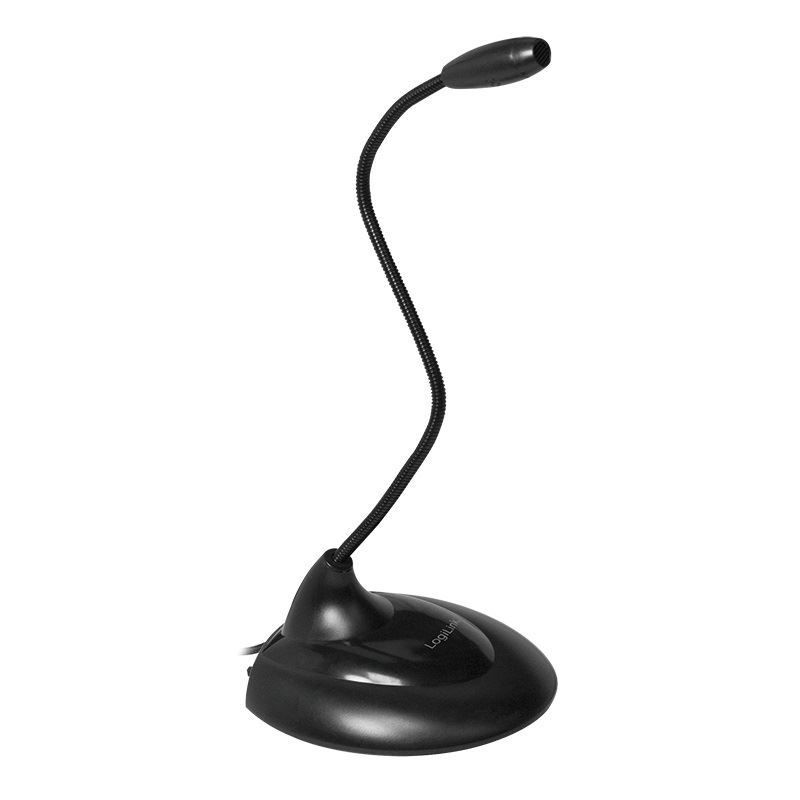 LogiLink Microphone mit Standfuß black (HS0047)