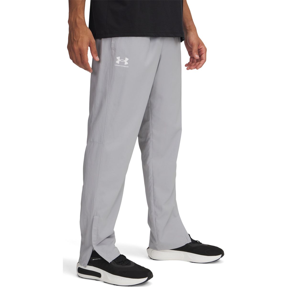 Under Armour Rival Wvn Windbreaker Pants gray white (011) 3XL 1390150-011-3XL