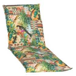 beo Liegenauflage Texas BE743 Dschungel Print mit Vogel