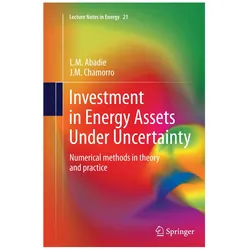 Investment in Energy Assets Under Uncertainty, Fachbücher von L.M. Abadie, Luis Ma Abadie, L M Abadie