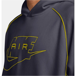 NIKE Sportswear Air Fleece Hoodie Herren 013 - gridiron/opti yellow/opti yellow L