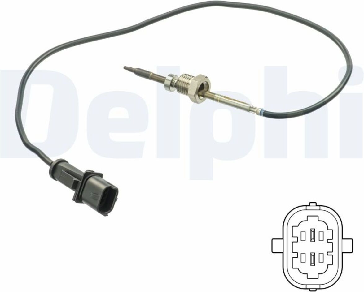 Sensor, Abgastemperatur DELPHI TS30201
