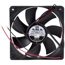 RS PRO Lüfter 120x25mm 24Vdc (120 mm), PC Lüfter, Schwarz