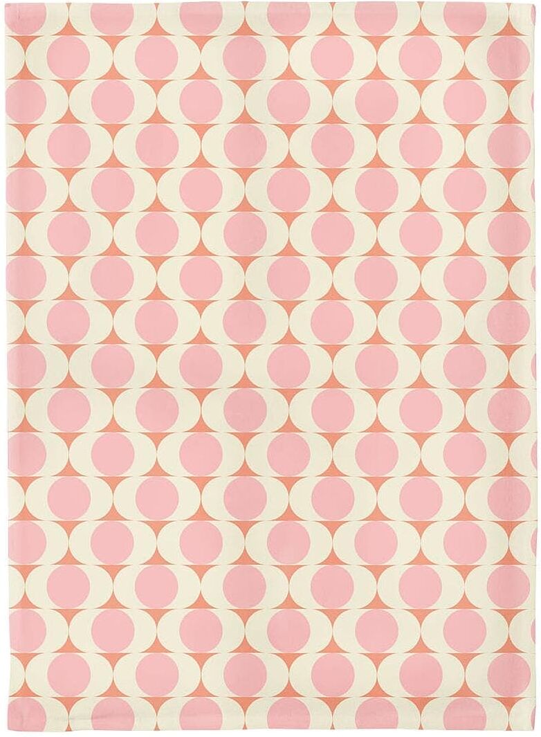 Geschirrtuch "Chic Mic Mid century 50 x 70 cm", rosa (bunt), B:50cm L:70cm, 100% Baumwolle, Geschirrtücher, Geschirrtuch bunt 100 % Baumwolle