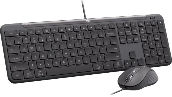 Logitech Mk620 Kablet Business Tastatursæt, Grå