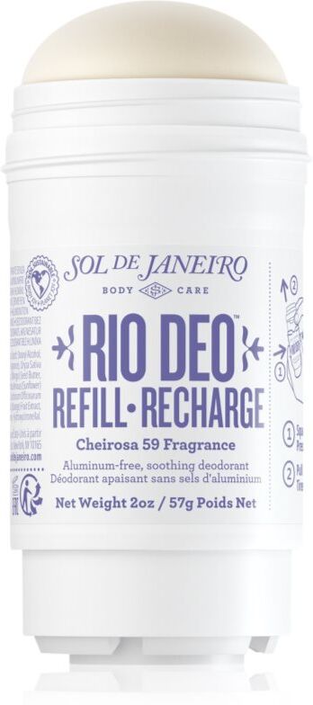 Sol de Janeiro Rio Deo Aluminium-Free Deodorant Cheirosa 59 déodorant solide sans sels d'aluminium recharge 57 ml