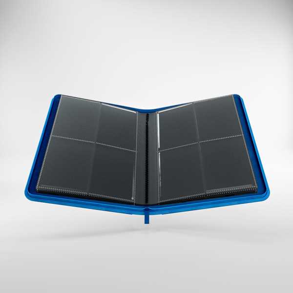 Gamegenic Zip-Up Album: 8-Pocket - Blue for Collectible Cards