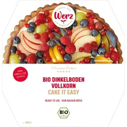 Werz Obst Tortenboden Dinkel Vollkorn bio