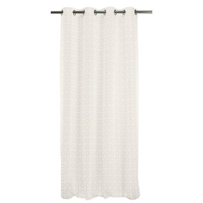 Vorhang APELT "Toro" Gr. 4, beige (creme), B:135cm H:245cm, Jacquard, Polyester, Viskose, Gardinen, HxB: 245x135