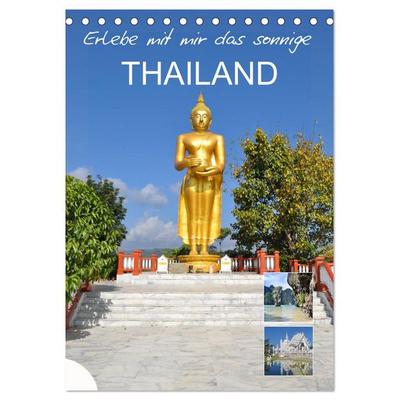 Erlebe mit mir das sonnige Thailand (Tischkalender 2026 DIN A5 hoch), CALVENDO Monatskalender