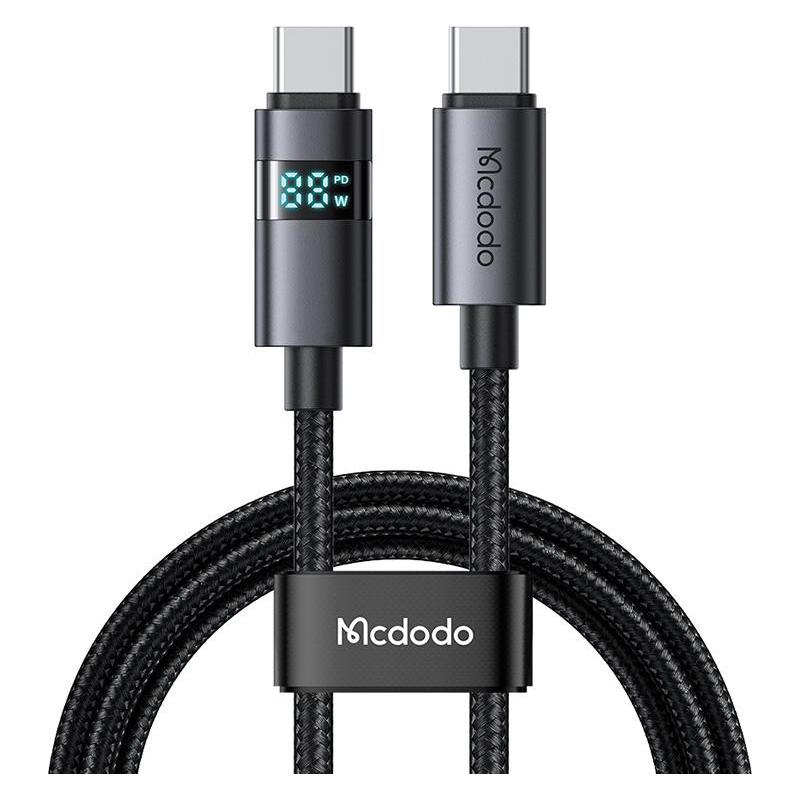 Mcdodo CA-5610 USB-C zu USB-C Kabel, 100W, LED-Anzeige, 1,2m (1.20 m, USB 2.0, 100 W) (1666767248)