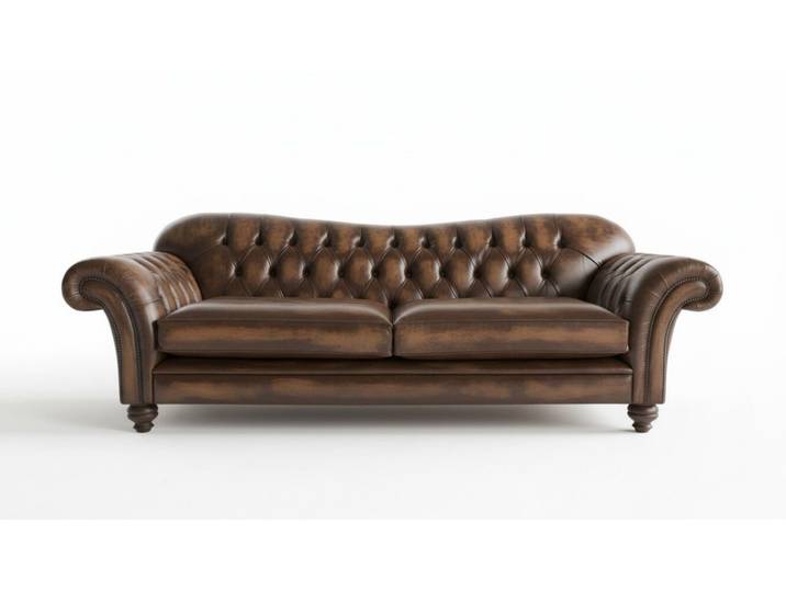 JVmoebel Chesterfield-Sofa Elegantes Chesterfield Sofa stilvolle Wohnräume Sofort, Made in Europa