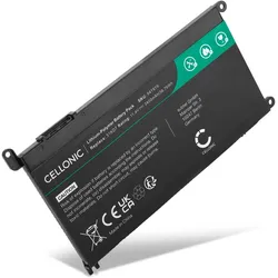 Cellonic Akku für Dell Chromebook 11 3100, 3110 2-in-1, 3180, 3189, 3181 (3400 mAh), Notebook Akku, Schwarz