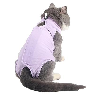 Hunde Katzen Chirurgie-Wiederherstellungsanzug Atmungsaktiv Weich Komfortabel Sicherheit Hundebekleidung