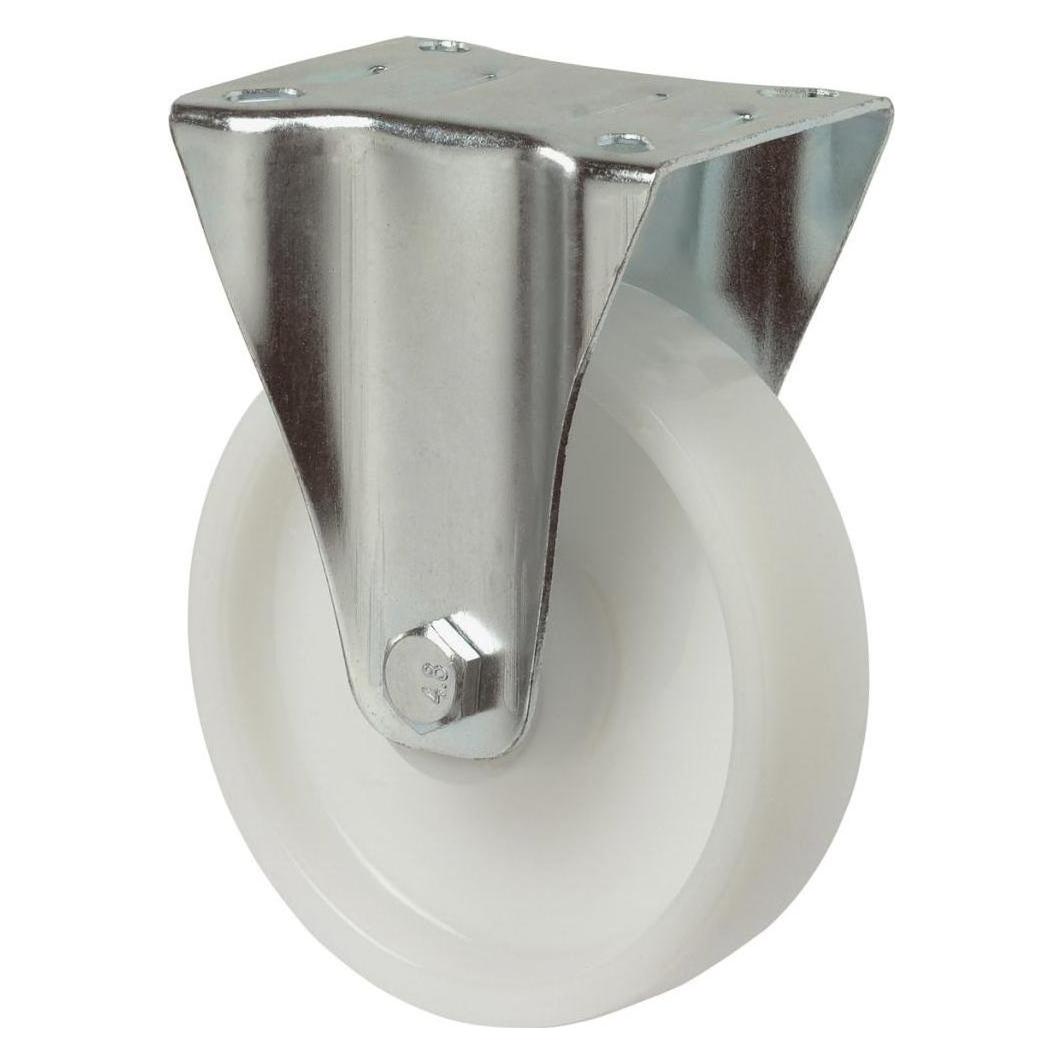 HP Autozubehör Bockrolle Rad-Ø 80 mm Tragfähigkeit 125 kg Kunststoff Platte L104xB80 mm (L410.B10.080)