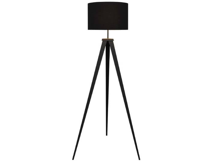 Stehlampe OSKAR 145cm 60W schwarz
