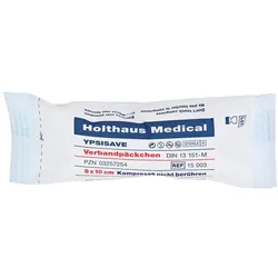 Holthaus Medical YPSISAVE Verbandpäckchen steril - 8 x 10 cm 1 St
