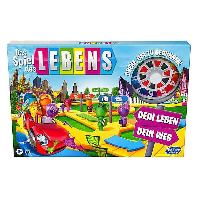 Hasbro Gaming Spiel des Lebens (Deutsch, 2 - 4 Spieler) (F0800100)