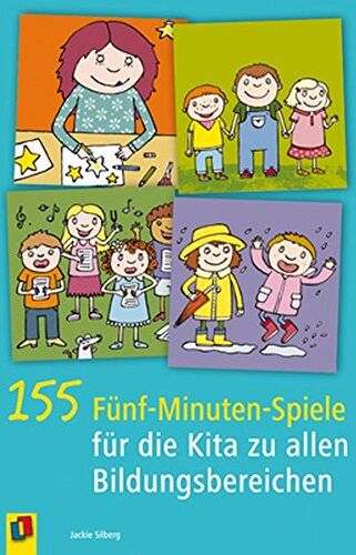 Jackie Silberg - 155 Fünf-Minuten-Spiele für die Kita zu allen Bildungsbereichen - Preis vom 09.10.2026 07:28:09 h