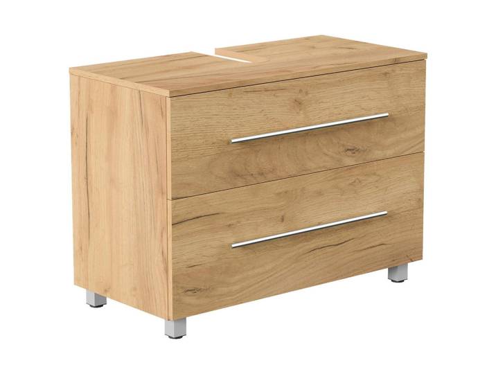WASCHBECKENUNTERSCHRANK Mondial Eiche Dekor B: 85 cm