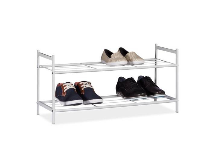 Relaxdays Schuhregal mit 2 Ebenen