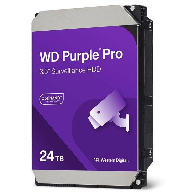 24TB WD Purple Pro WD241PURP 512MB 3.5" (8.9cm) SATA 6Gb/s