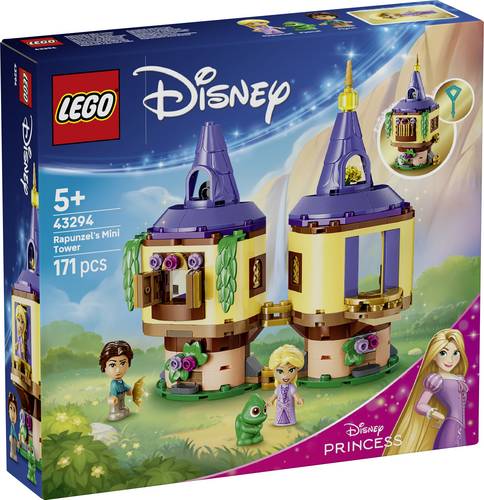 43294 LEGO DISNEY Princess Rapunzels Mini-Turm mit Rapunzel, Flynn und Pascal