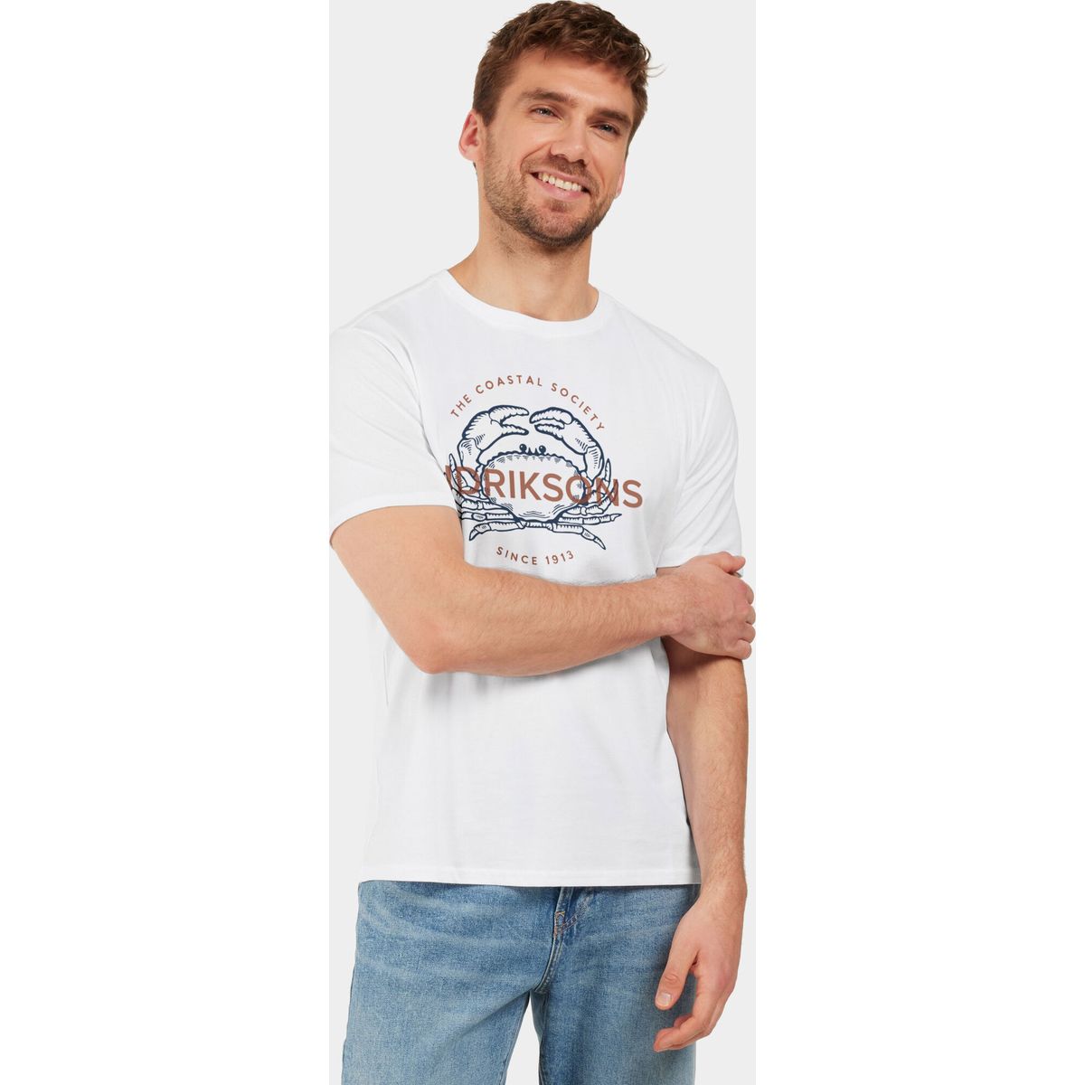 Didriksons Harald USX T-shirt C snow white (027) L 505978027006