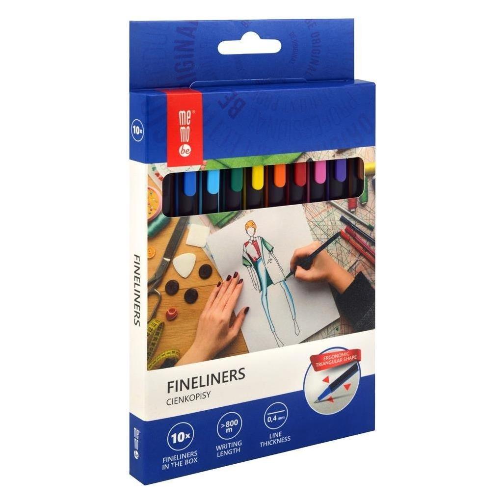 Memobe Fineliner 0,4 mm, 10 MemoBe-Farben (10x) (48511625)