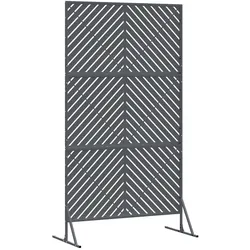 vidaXL, Sichtschutz, Quconilla (Diagonale Linien) (100 cm)