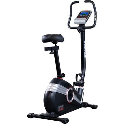Ergometer "ET 1500", schwarz, MOTIVE FITNESS BY U.N.O., HeimtrainerB:45cm H:140cm L:95cm, 150 kg max. Benutzergewicht, Fahrrad, 32 Widerstandsstufen, B:45cm H:140cm L:95cm