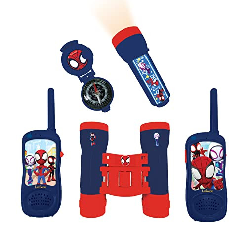 Lexibook Spidey and His Amazing Friends Complete Avonturierset - Rood/Blauw - RPTW11SP