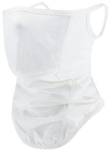 USA Free Shipping Shop SummerShield Breathable Cycling Face Mask & Neck Gaiter For Outdoor Riding white