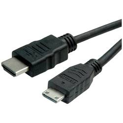 ROLINE GREEN HDMI High Speed Kabel mit Ethernet, HDMI ST - Mini HDMI ST, 2 m 11.44.5580
