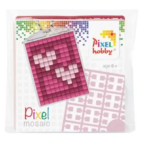 Magni Pixel Schlüsselring Set 2 Herzen (23018)