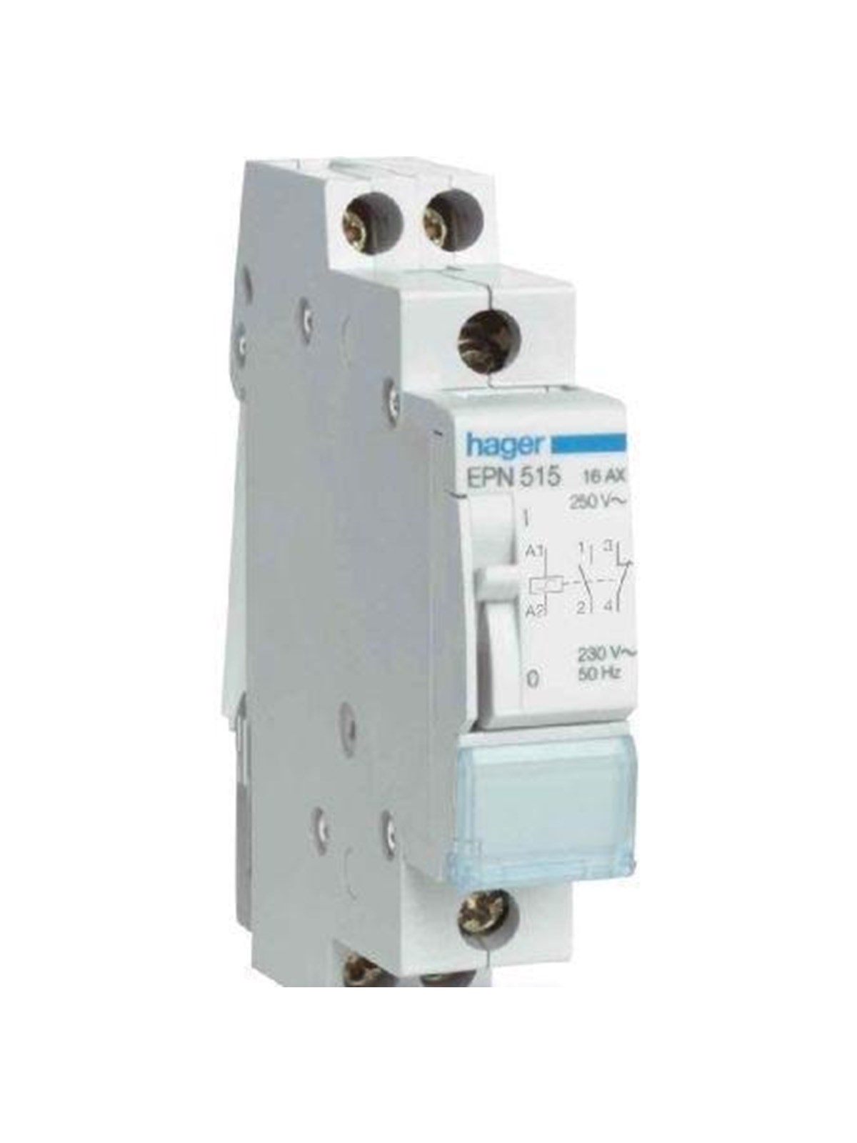 Hager Latching relay 1nc+1no 230v