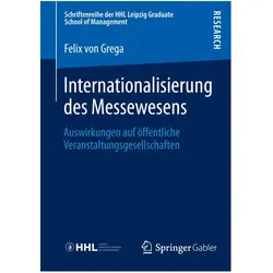 Internationalisierung des Messewesens, Fachbücher von Felix von Grega, Felix Grega