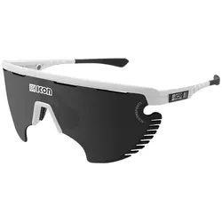 Scicon, Sportbrille, Aerowing Lamon SCNPP white gloss (White Gloss, multimirror silver), Weiss