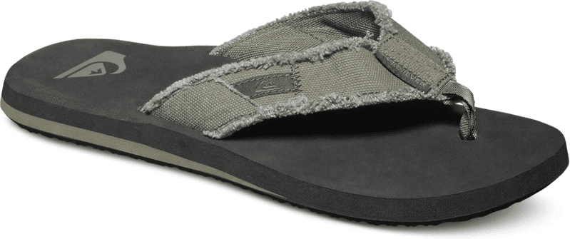 Chancla Quiksilver Monkey Abyss Hombre Gris 46