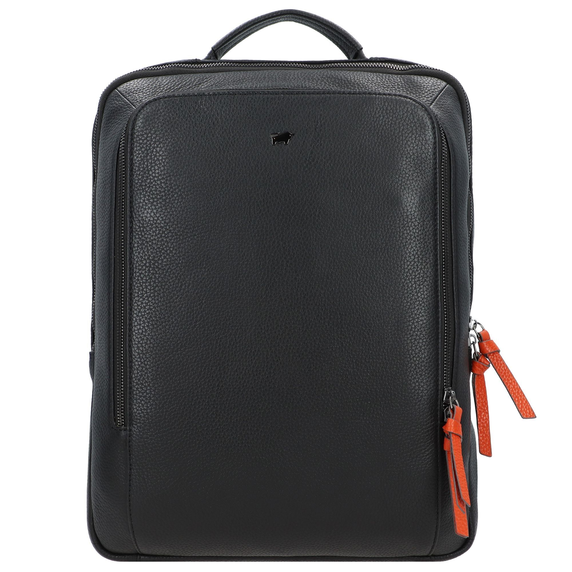 Braun Büffel Novara Business-Rucksack Leder 43 cm Laptopfach