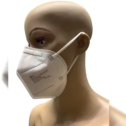 40 x FFP2 LXD Mundschutz weiß Feinstaubmaske CE1463