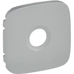 Legrand 754767 TV-Abdeckung für das Schalterprogramm VALENA ALLURE, Farbe: Aluminium