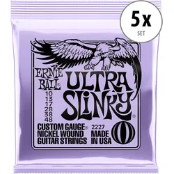 Ernie Ball 2227 Ultra Slinky 5x Set